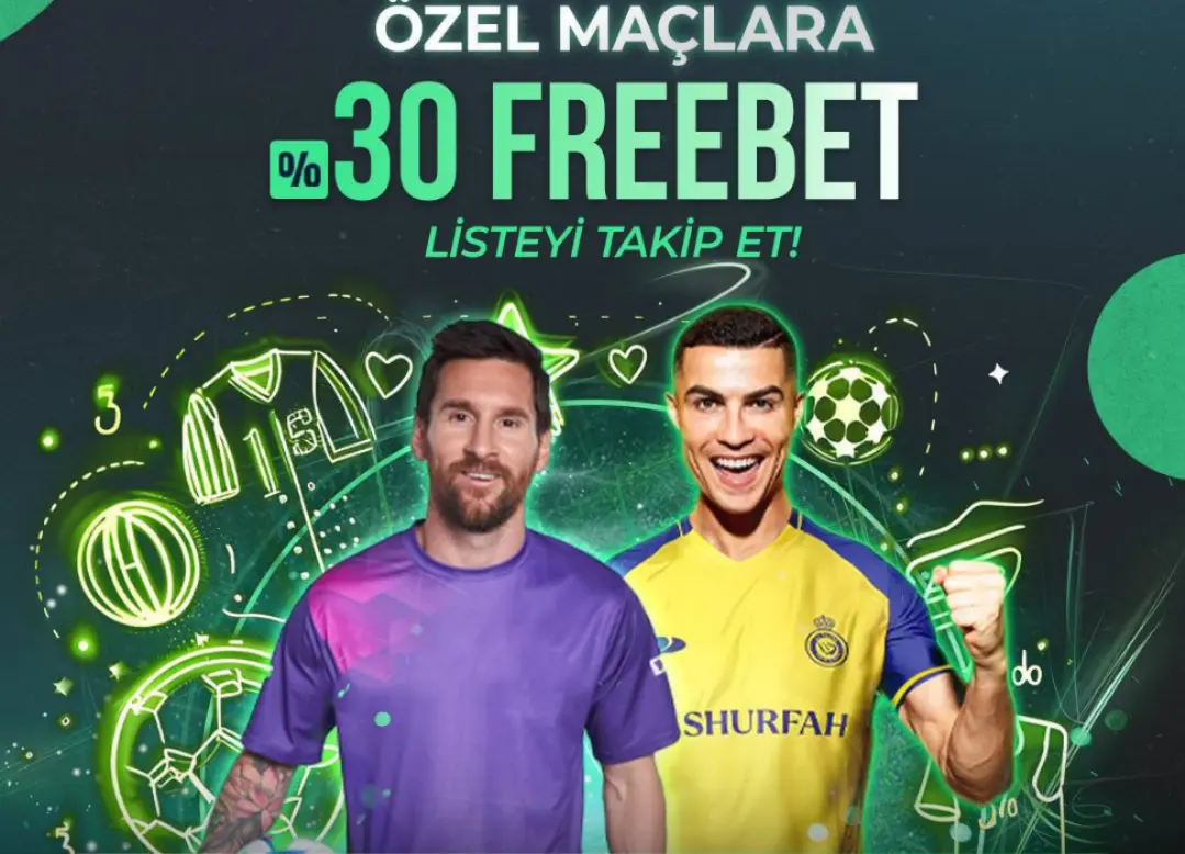 %30 FREEBET kazanma fırsatı