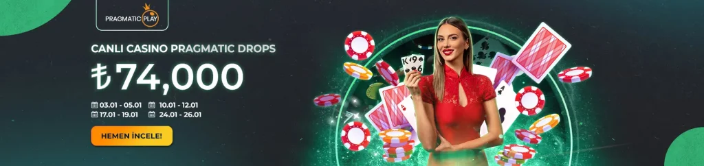 Bahisbey'de Canlı Casino DROPS